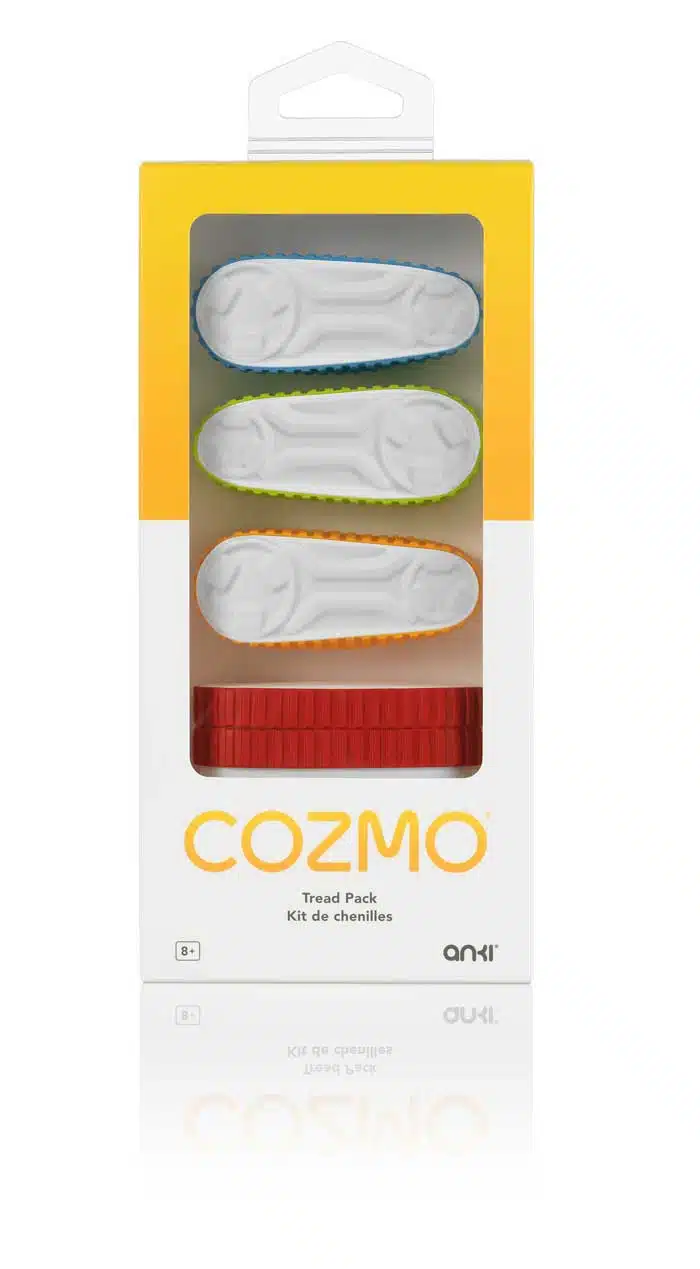 Anki Cozmo Tread Pack in four vibrant colors