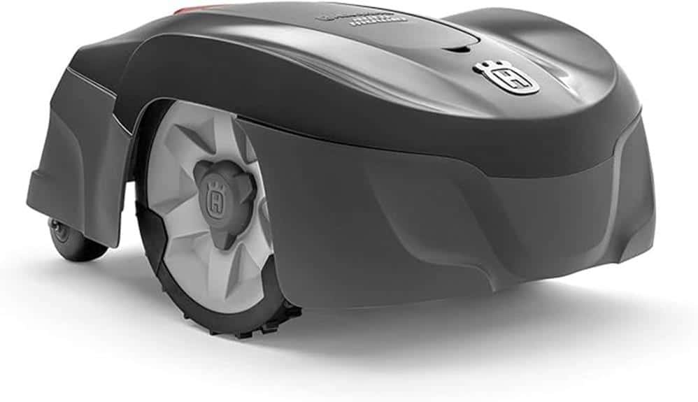 cutting edge robotic lawn mower