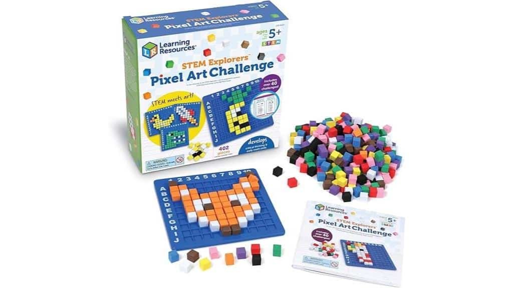 engaging stem pixel challenge