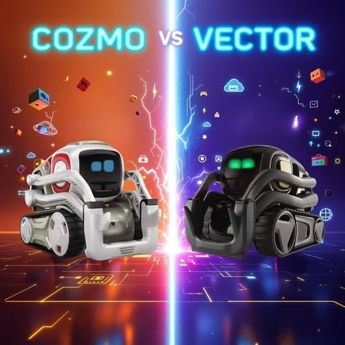 Cozmo Robot VS Vector Robot